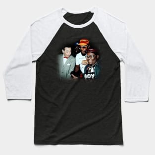 Peewee Herman & Fat Boys with Mr T 1985 Baseball T-Shirt